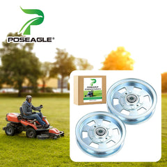 POSEAGLE close-up of pulley groove highlighting precise machining benefit