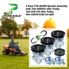 POSEAGLE close-up of spindle bearing revealing precision machining and durability