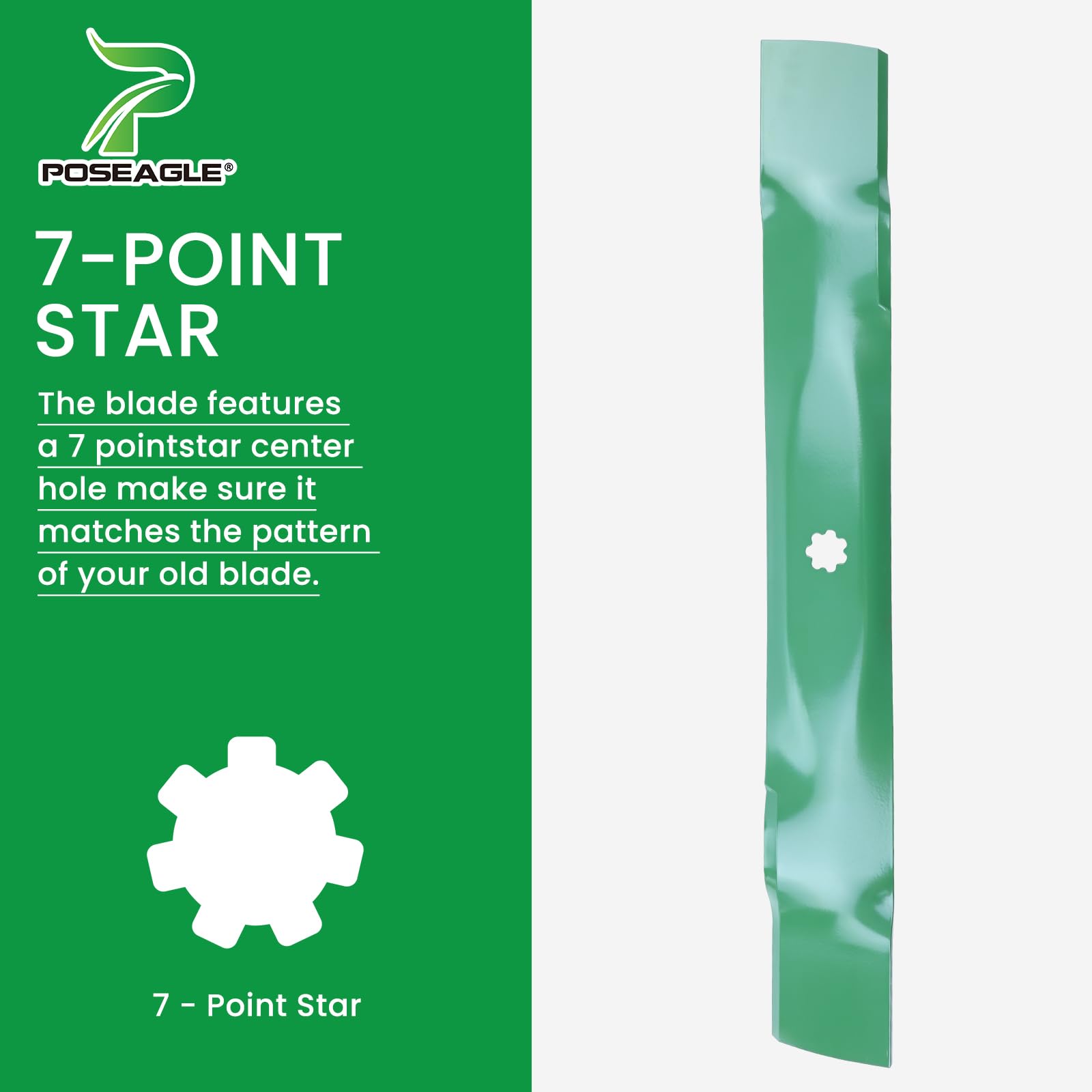 POSEAGLE powder-coated finish detail resisting rust and long-term protection benefit