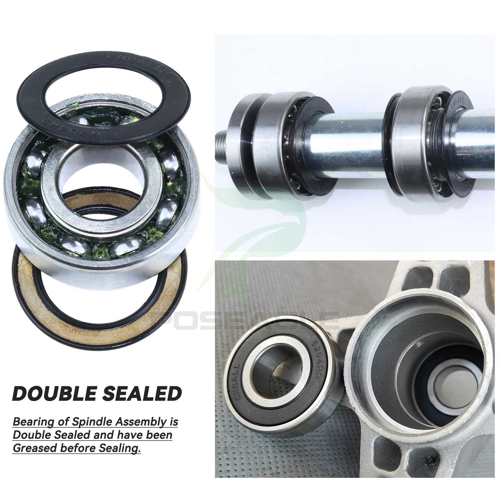 POSEAGLE kit fasteners and screws organized for quick installation and reliable assembly
