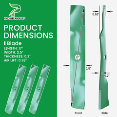 POSEAGLE hardware kit with bolts and washers for quick installation