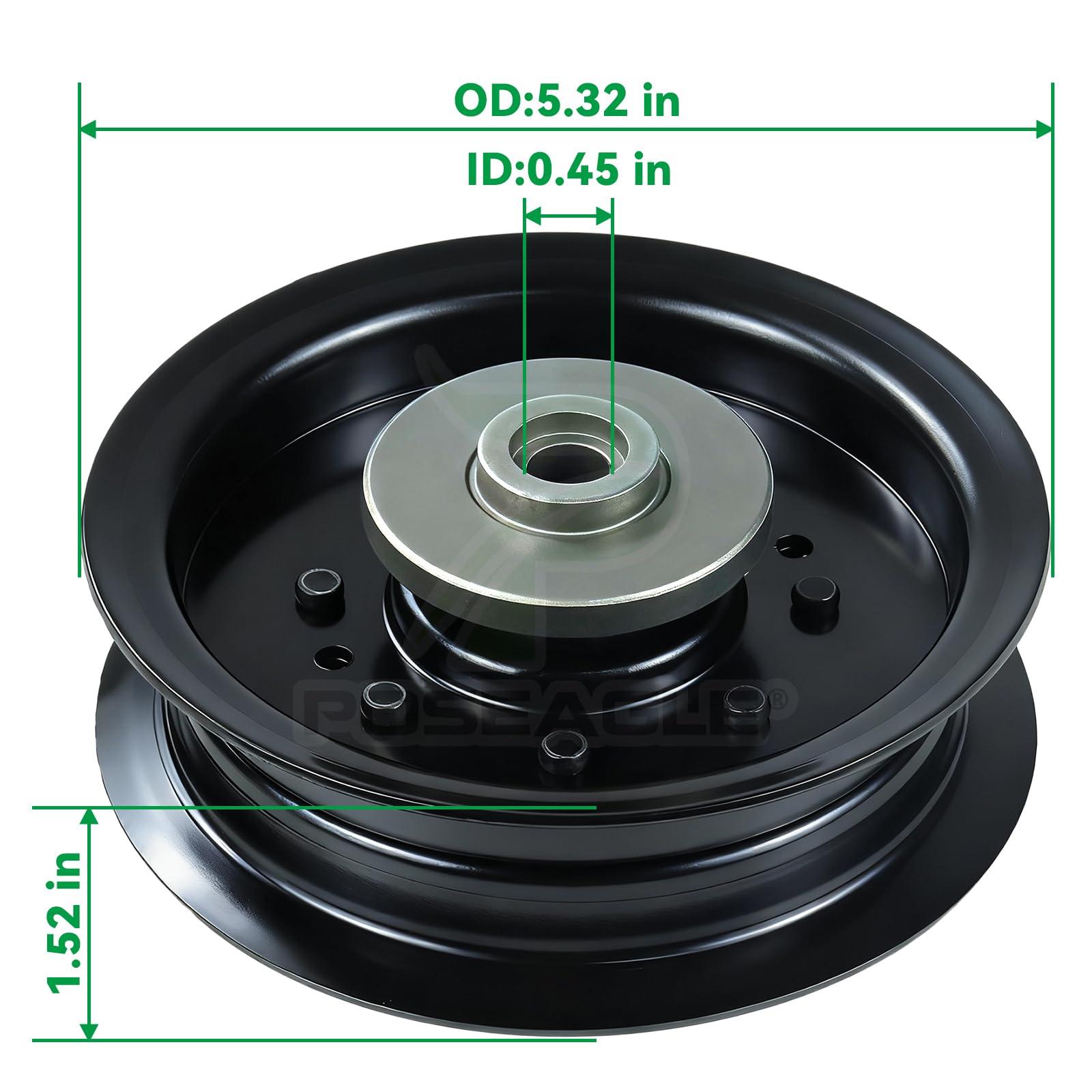 POSEAGLE hardware kit with bolts washers nuts for easy installation