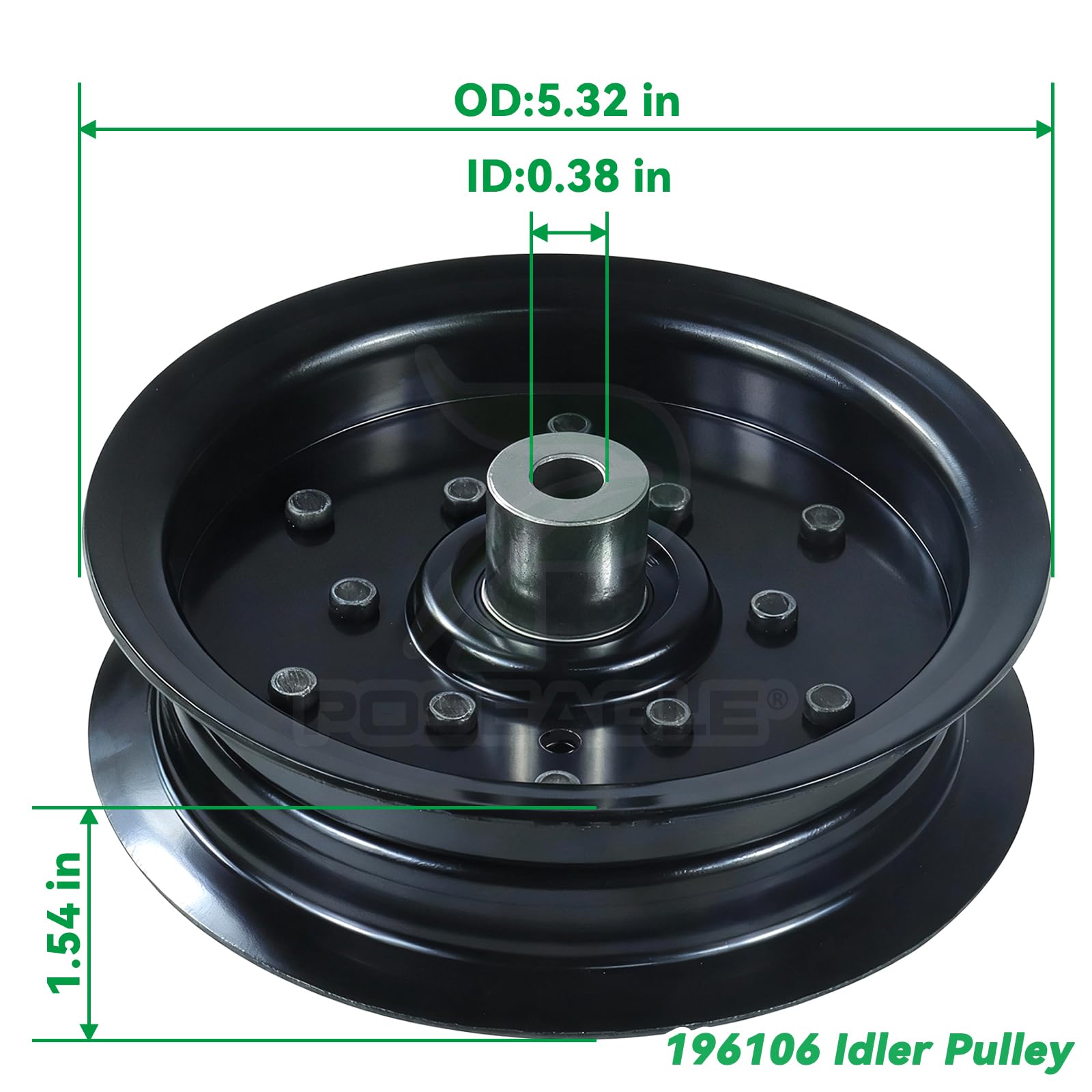 POSEAGLE hardware kit with bolts washers nuts for quick installation