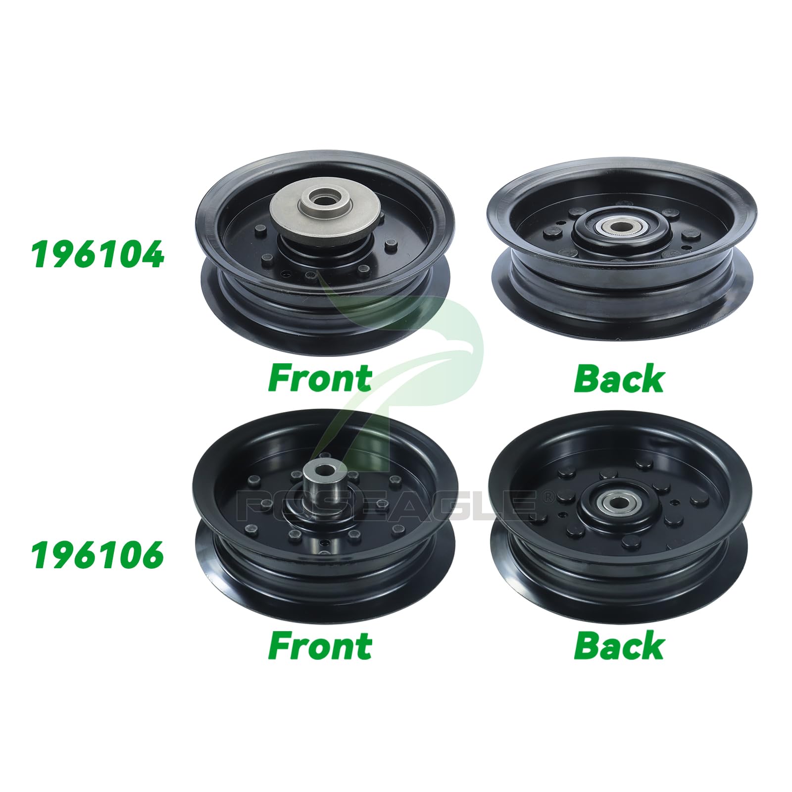 POSEAGLE installed on mower deck demonstrating direct OEM compatibility