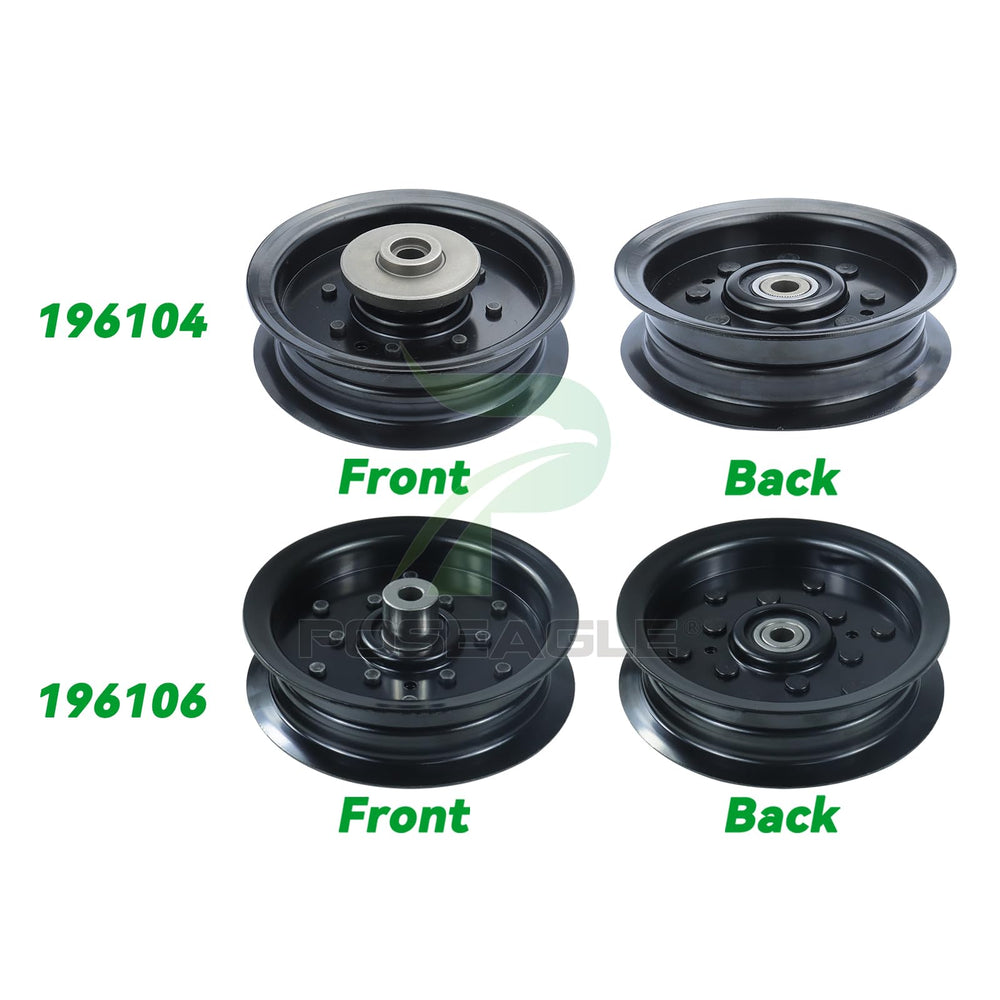 POSEAGLE installed on mower deck demonstrating direct OEM compatibility