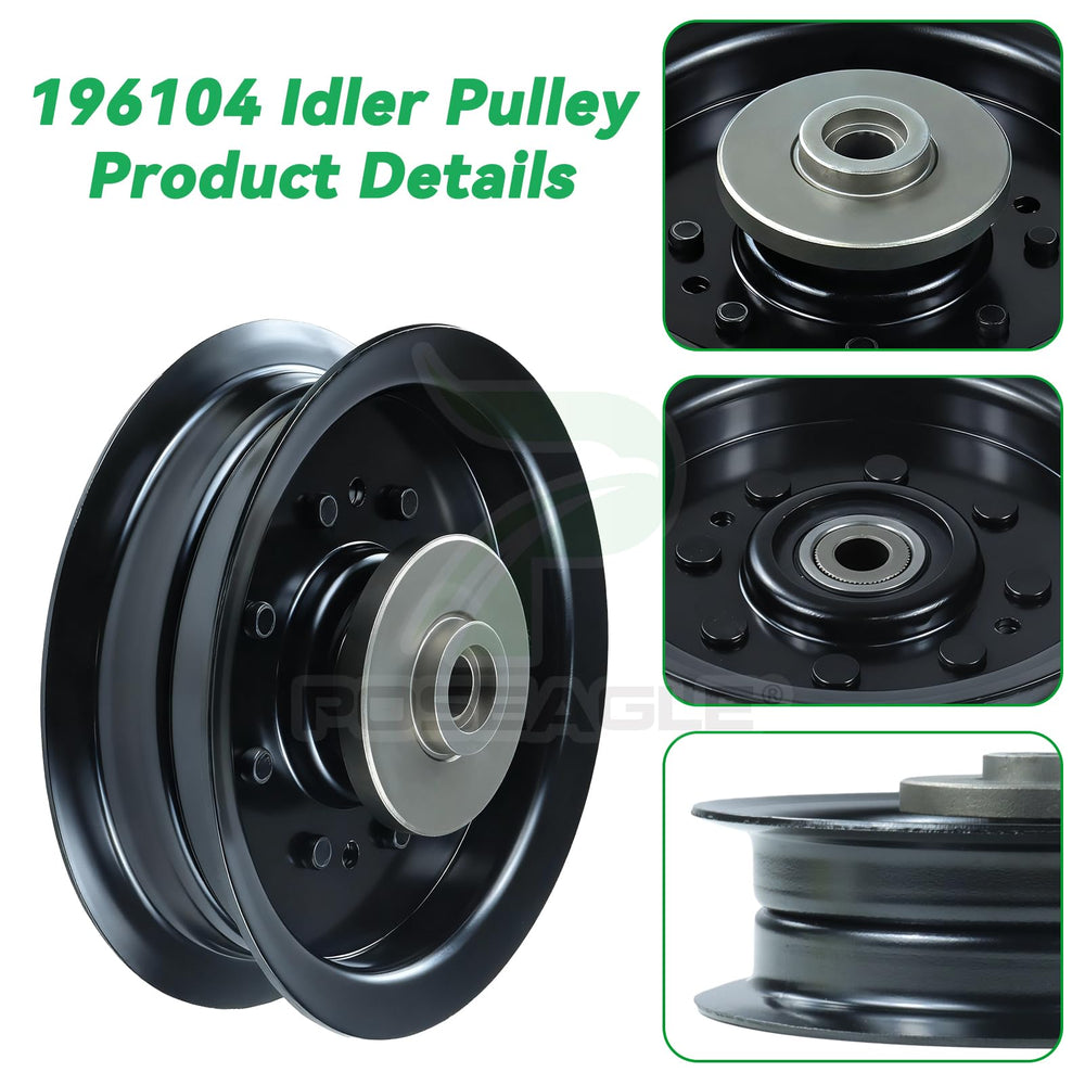 POSEAGLE pulley with belt showing improved tension and reduced slippage during use