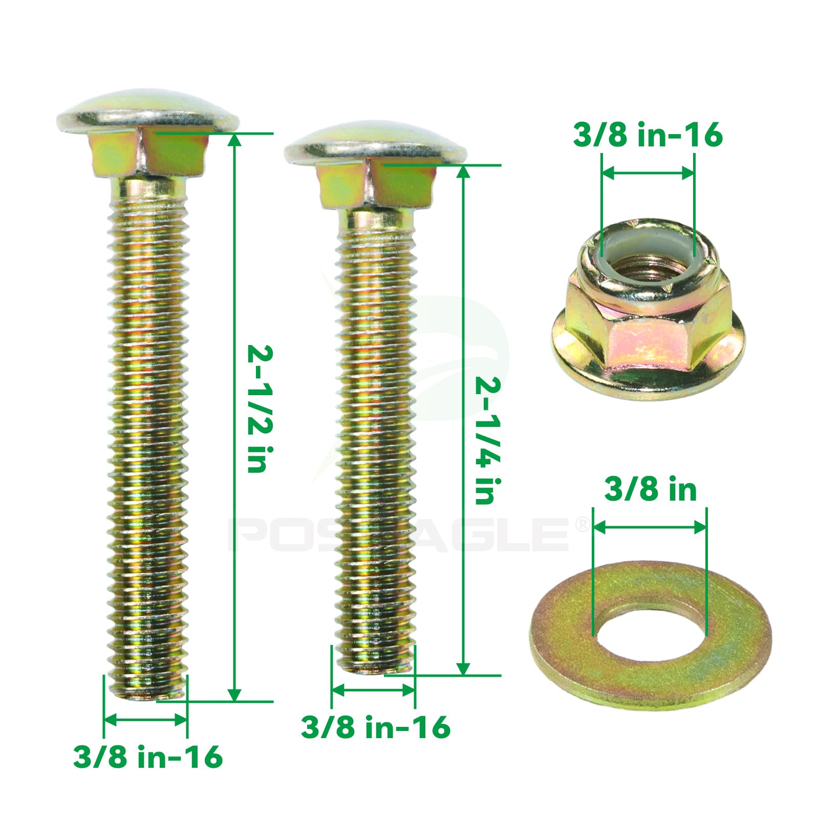 POSEAGLE stamped bore and dimensions on pulley ensuring precise mounting and longevity
