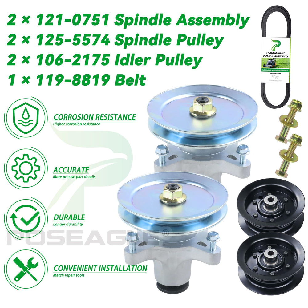 POSEAGLE multiple packaged kits ready to ship for fast part replacement convenience