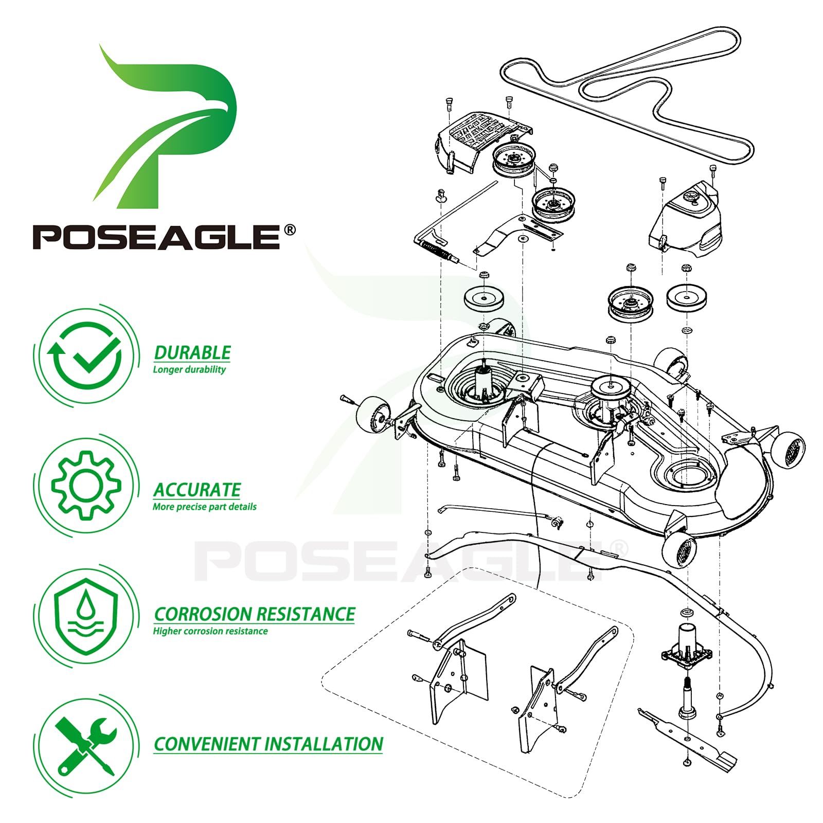 POSEAGLE packaged pair boxed for delivery showing complete set and ready-to-use convenience