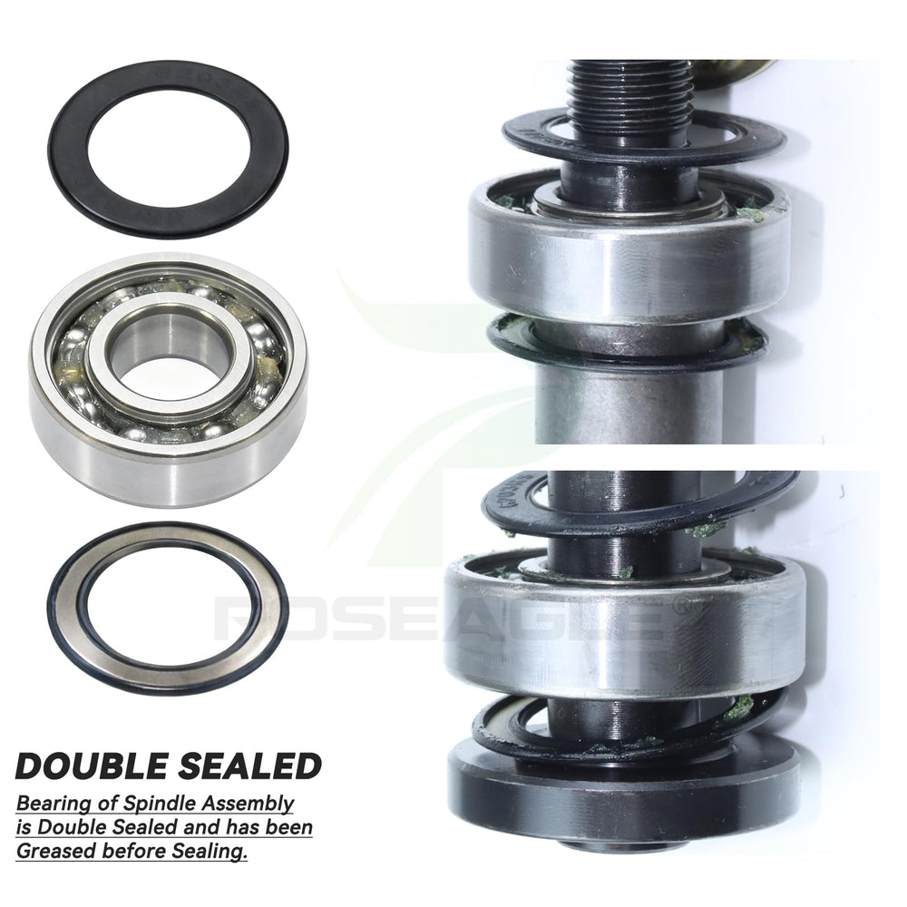 POSEAGLE side profile spindle housing showing balanced CNC machining benefit