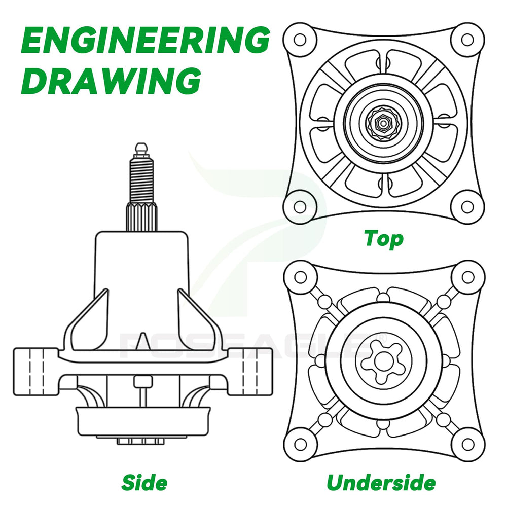 POSEAGLE machined surface finish showing burr-free precision