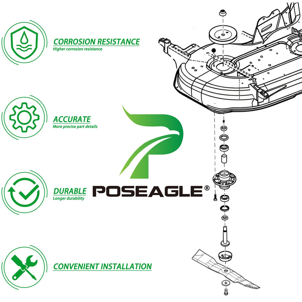 POSEAGLE parts label and fitment details for easy compatibility check