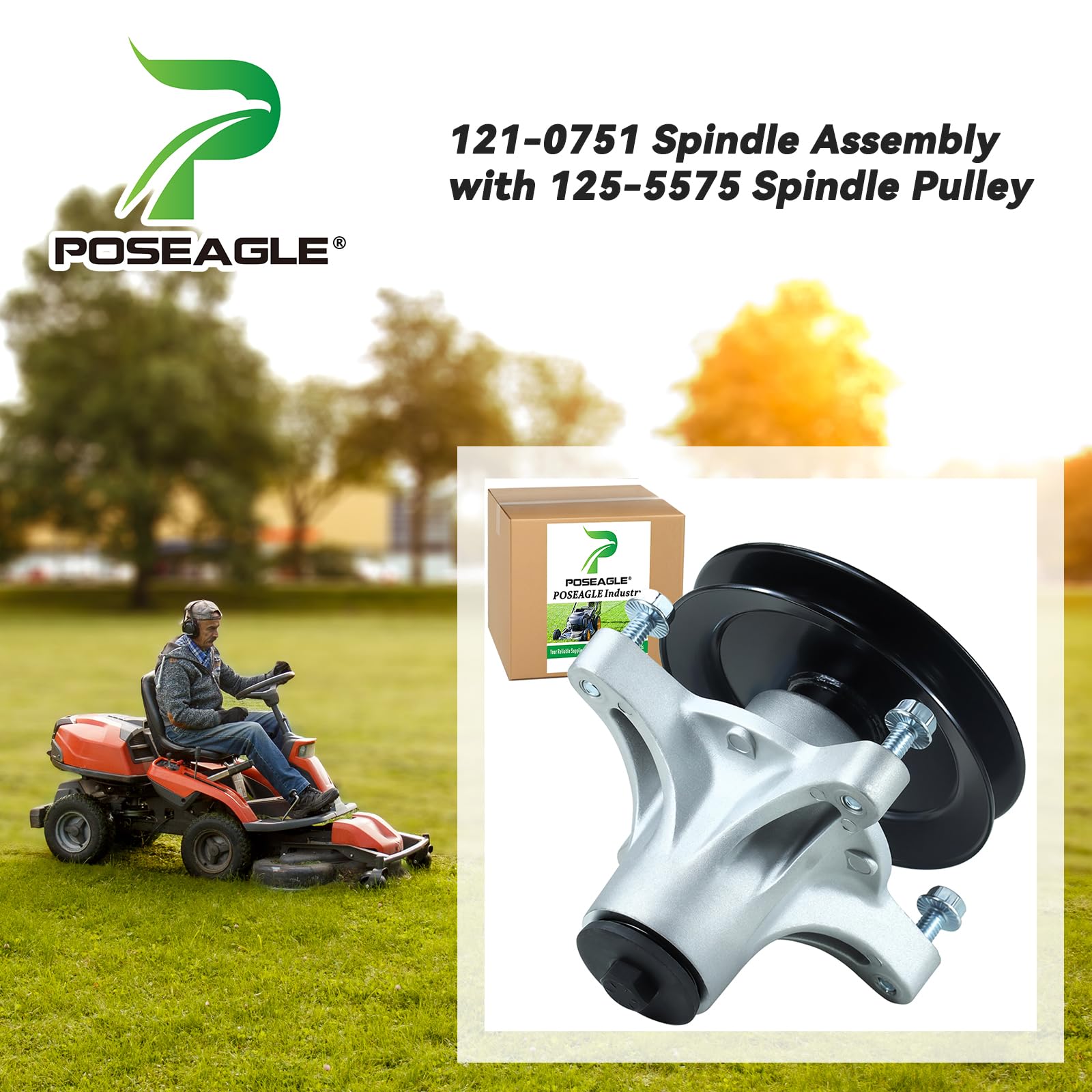 POSEAGLE 5-inch pulley profile illustrating correct OD for proper belt alignment