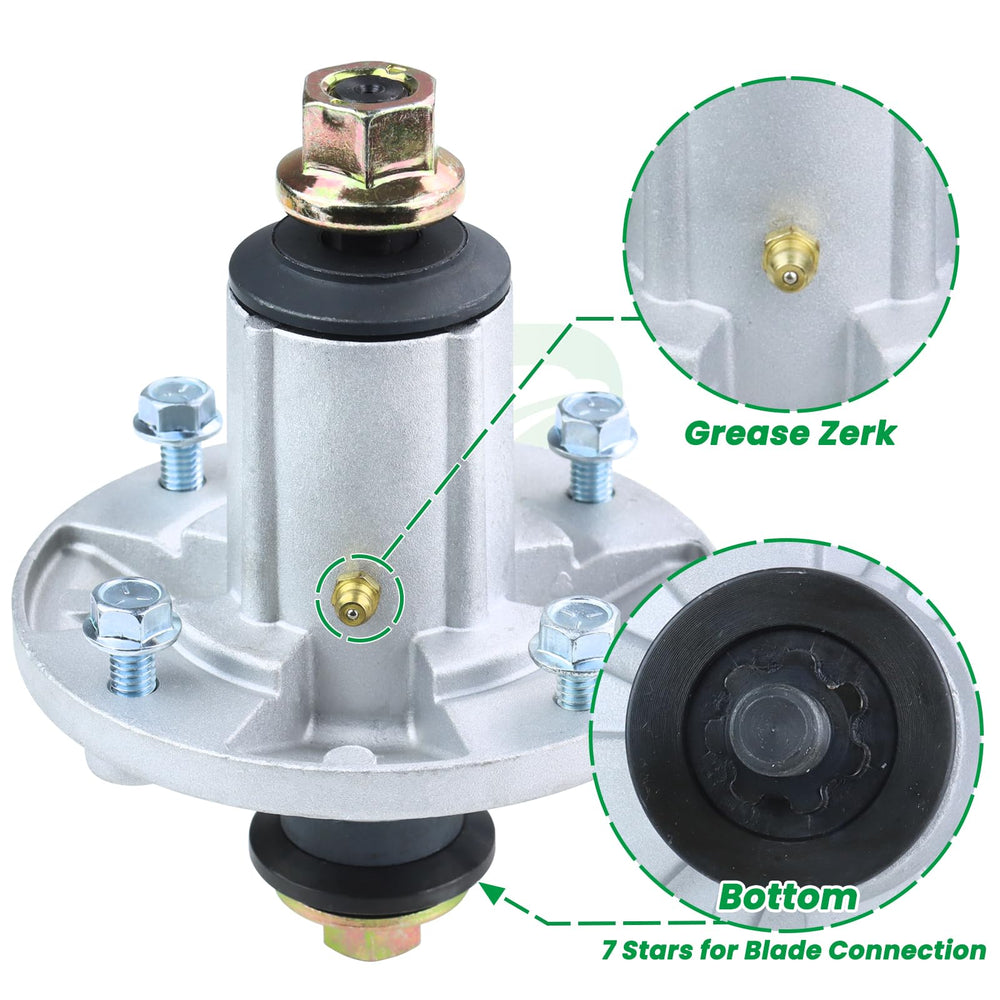 POSEAGLE size comparison with ruler confirming pulley and spindle dimensions match OEM