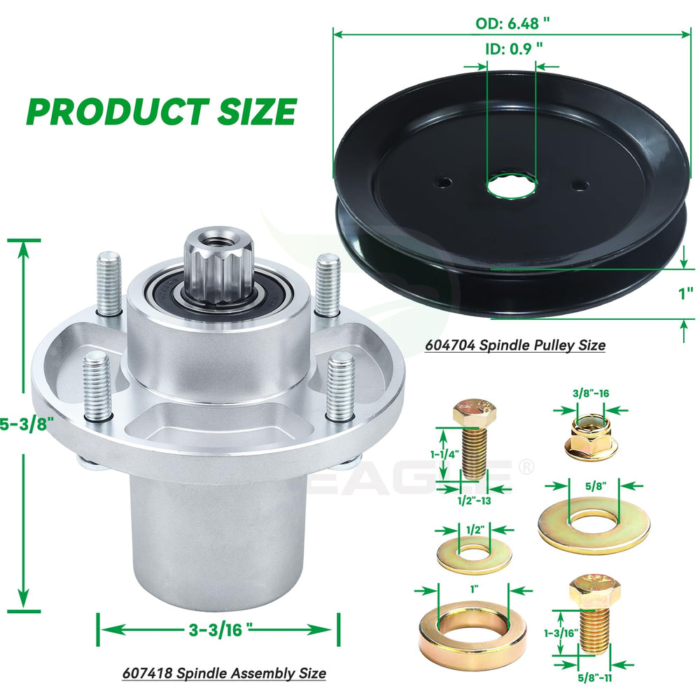 POSEAGLE spindle threads and bolts close-up ensuring accurate, secure fastening