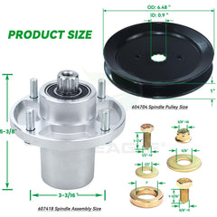 POSEAGLE spindle threads and bolts close-up ensuring accurate, secure fastening