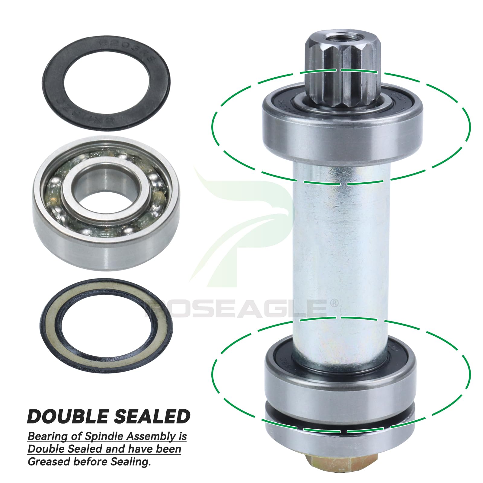 POSEAGLE thread detail demonstrating precision CNC-machined threads