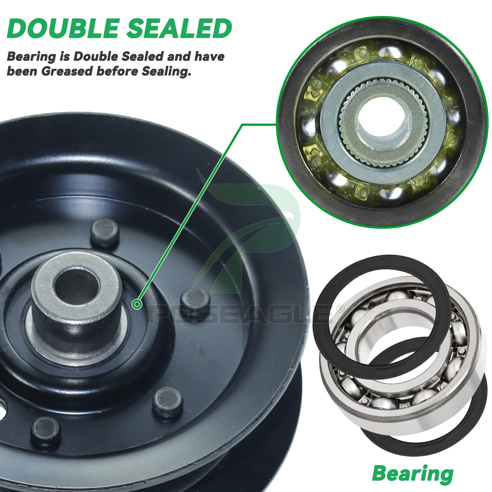POSEAGLE corrosion-resistant finish detail for long-lasting outdoor use