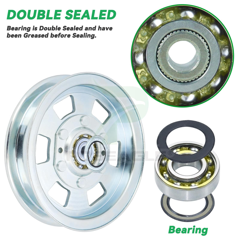 POSEAGLE two pulleys in retail-style packaging for convenient spare benefit
