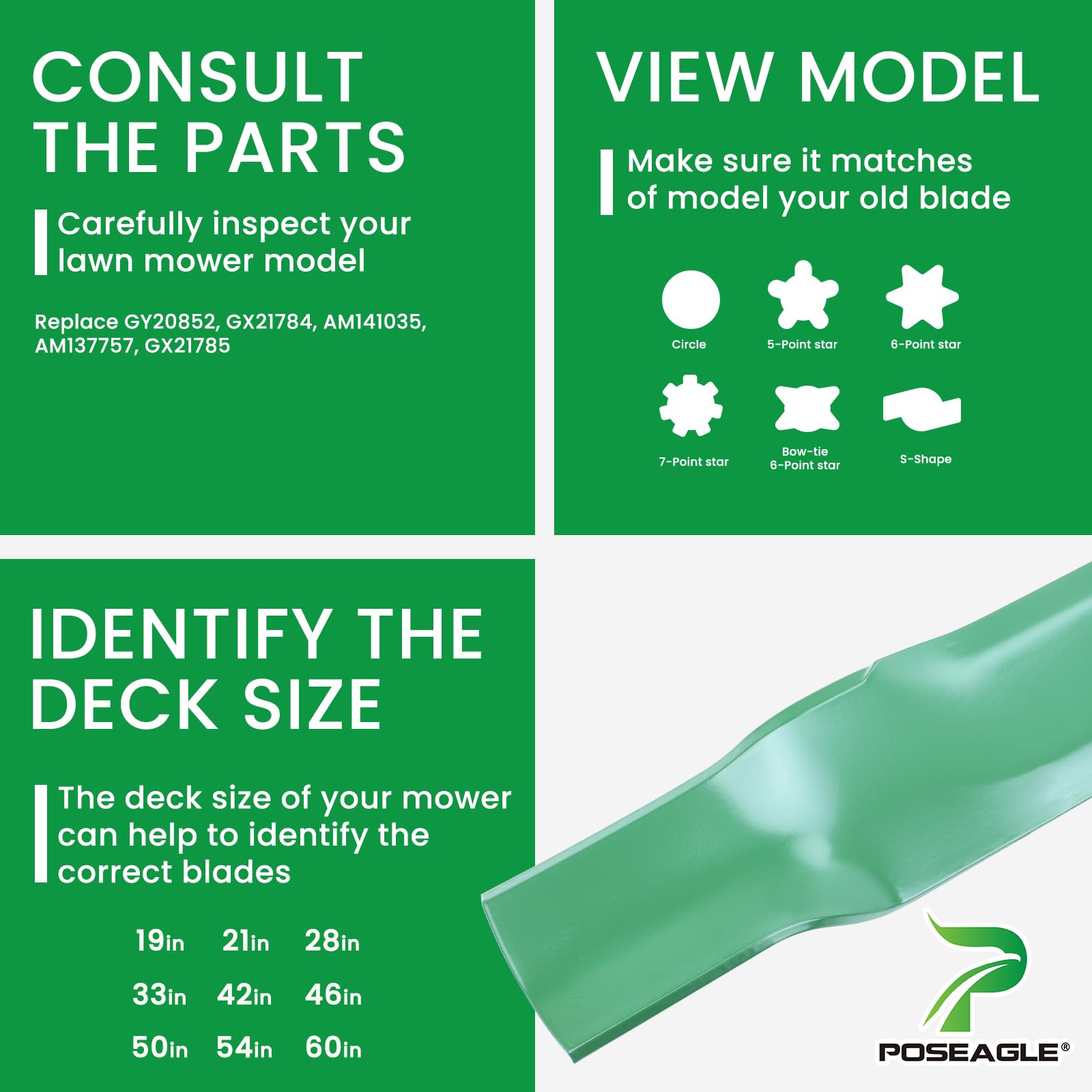 POSEAGLE powder-coated finish detail resisting rust for longer life