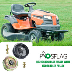 POSFLAG double-sealed bearing close-up offering pre-greased protection and longer life