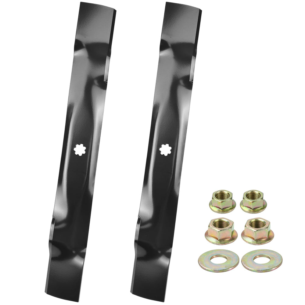 POSFLAG front view of two blades showing ready-to-install kit and fitment benefits
