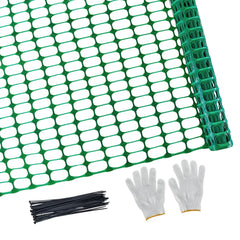 PotatoLife front view of green fence roll showing compact packaging and easy transport benefit