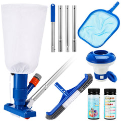Potchen complete kit laid out showing all six tools and easy storage benefit