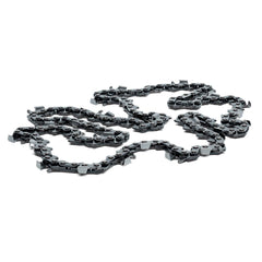 Poulan Pro chain close-up showing sharp cutters for faster, smoother cuts