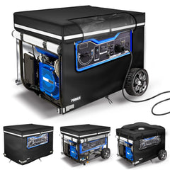 POUNAZE front view showing full coverage and weather protection