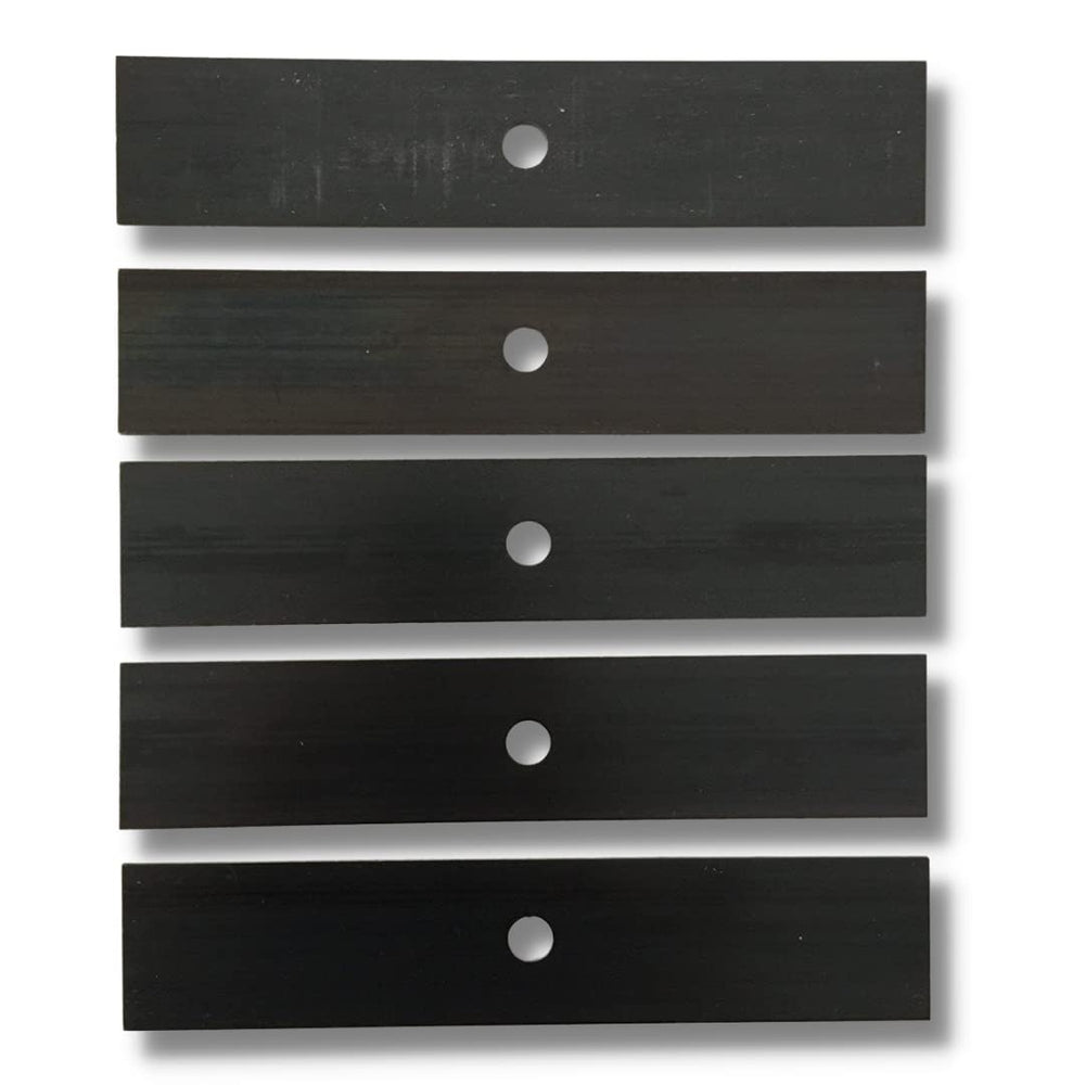 Power Trim front view of 5-pack blades showing packaging and brand, durable replacement