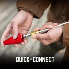 PowerSmart set of five nozzles and wand for versatile spray control
