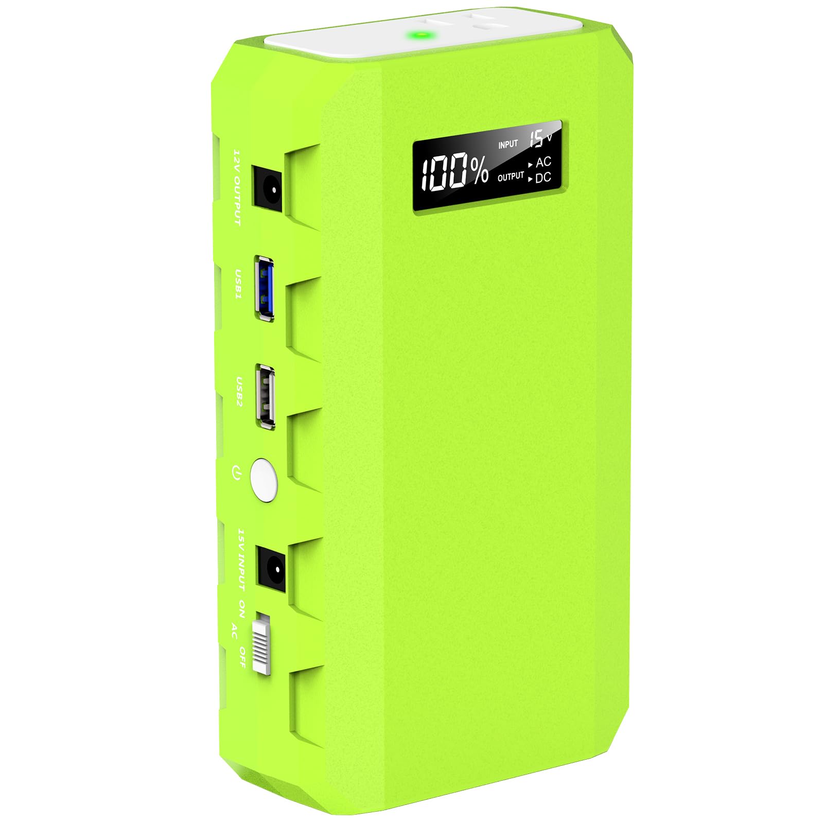 powkey packaging and accessories showing included charger and cables benefit