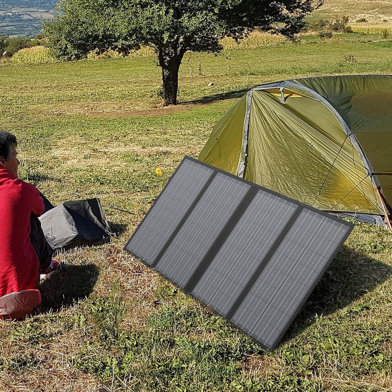 powkey close-up of monocrystalline solar cells highlighting high conversion efficiency and durability
