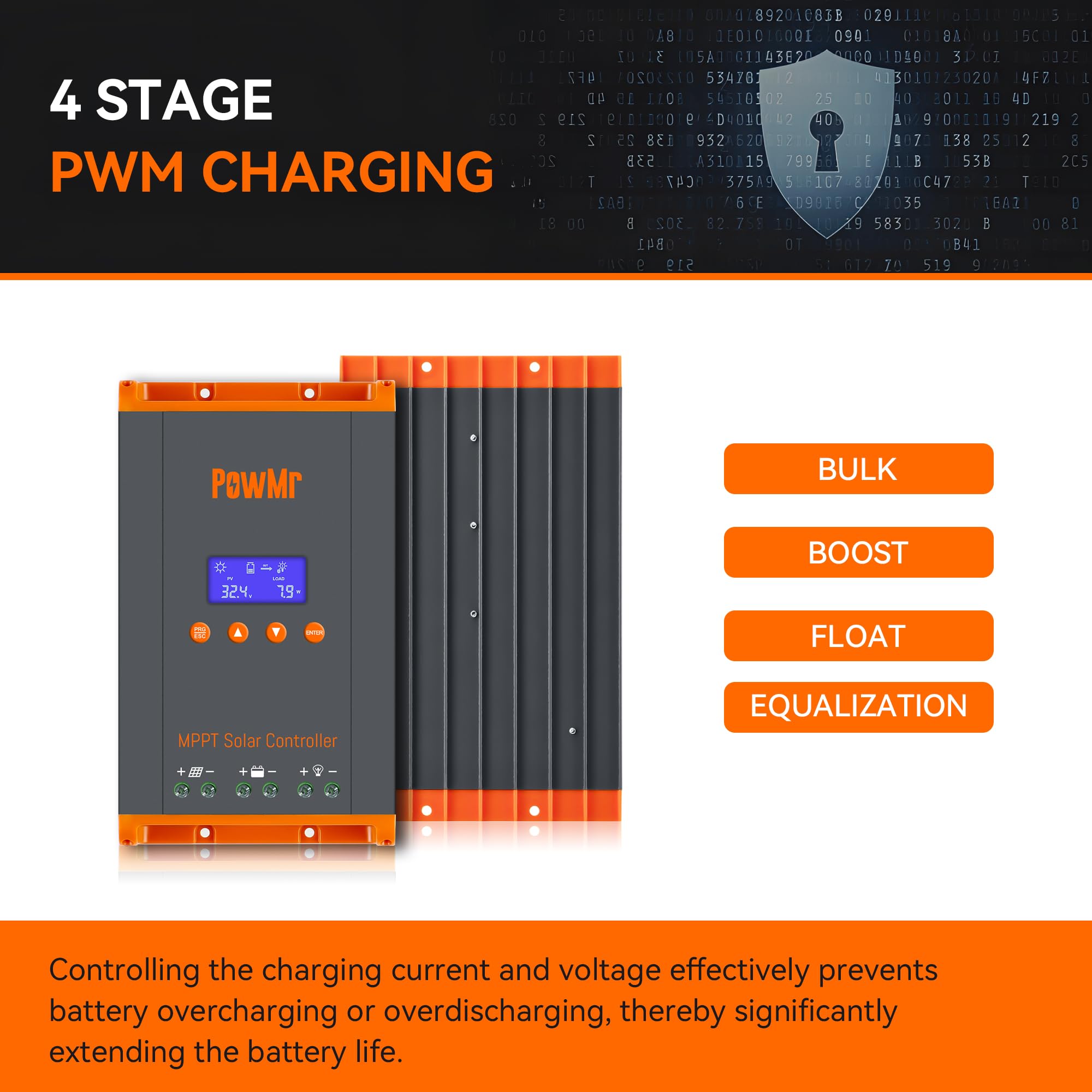 PowMr mounted in RV demonstrating compact design and space-saving benefit