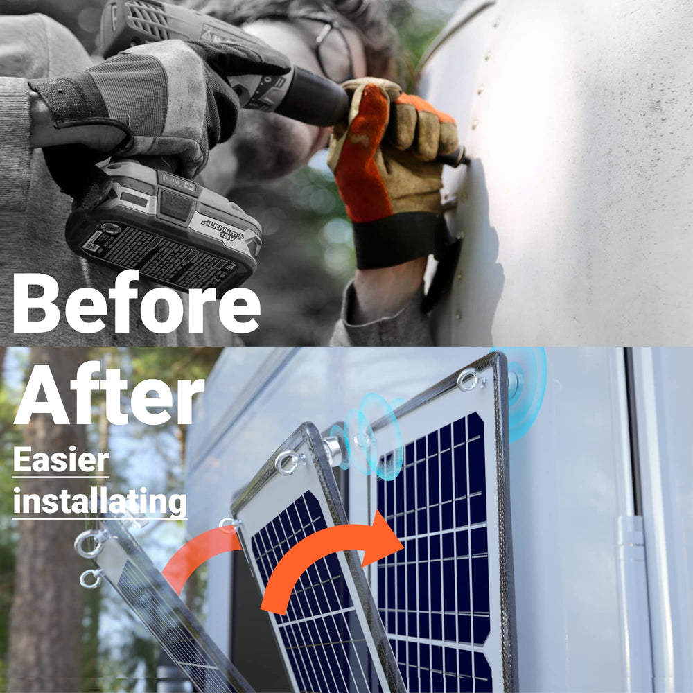 POWOXI tempered glass and monocrystalline cell texture for durable performance