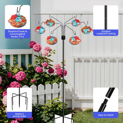 Pozfun adjustable stand height comparison shows flexibility for placement