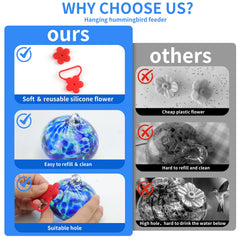 Pozfun hand-blown glass texture detail showing durable artisan finish and visual interest