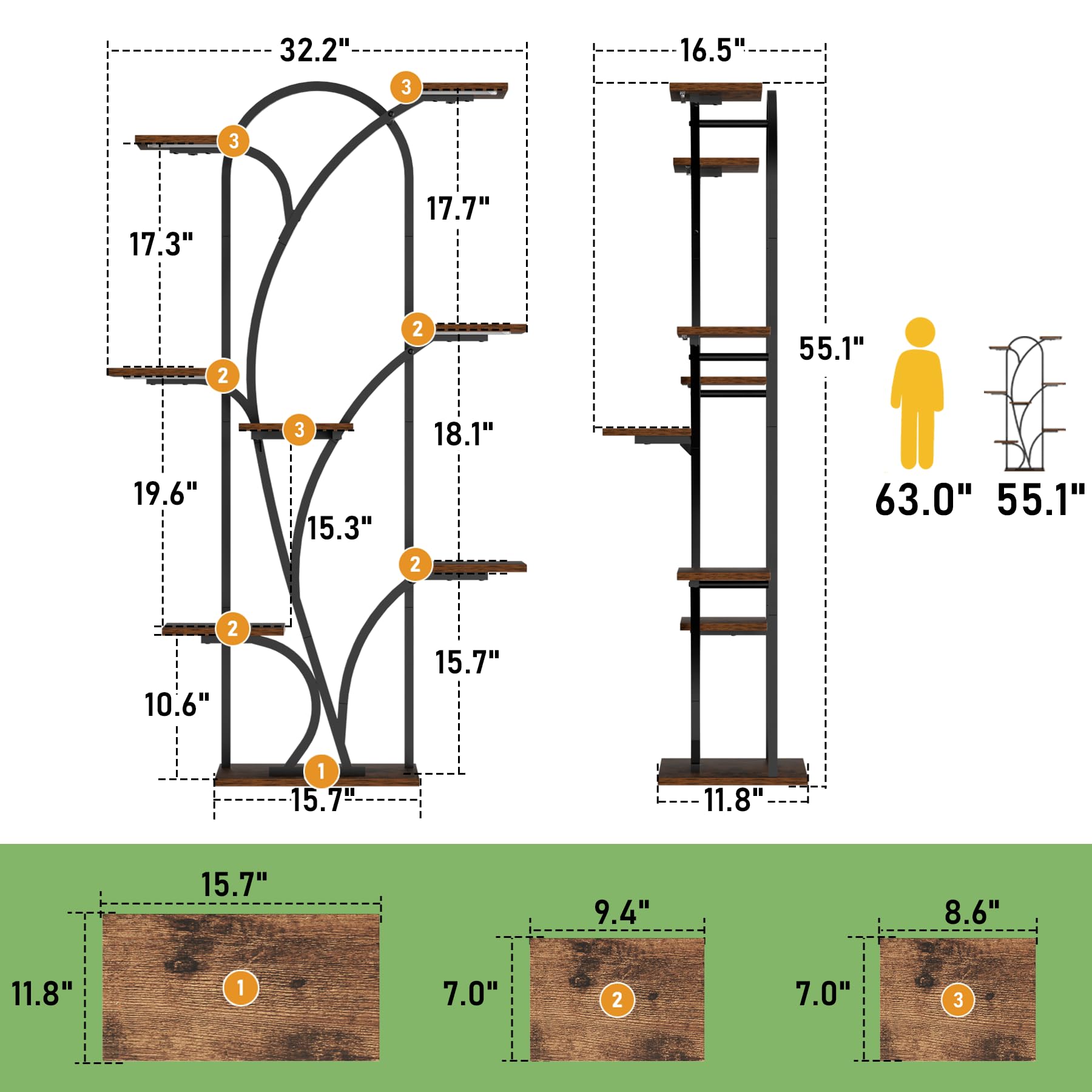 POZILAN even lighting across varied plants showing consistent growth support benefit