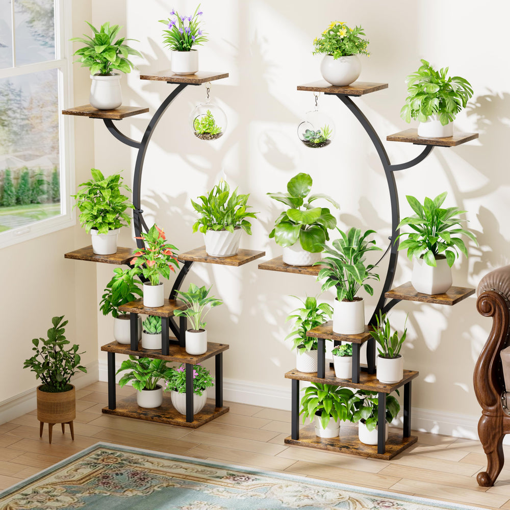 POZILAN in living room styled with plants showing decorative enhancement benefit