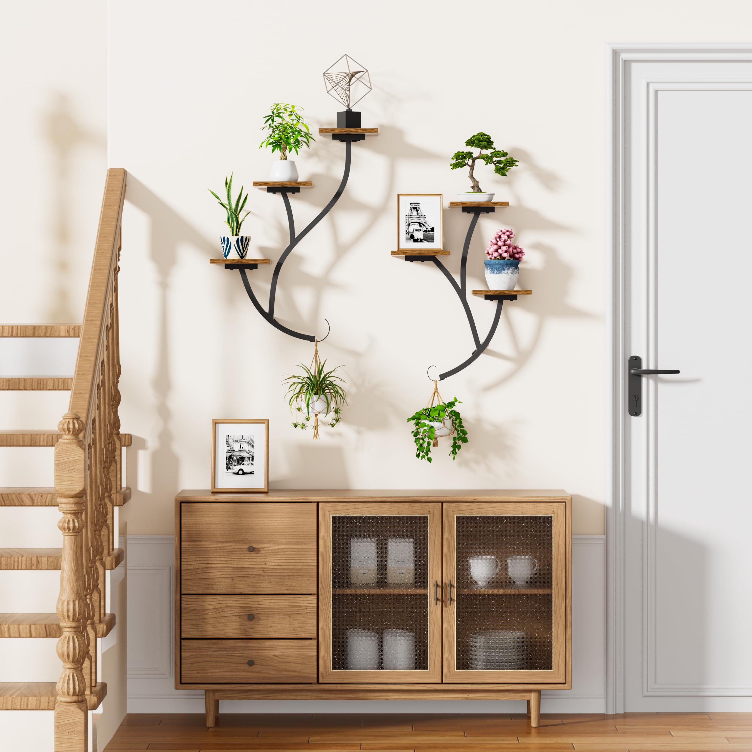 POZILAN side profile illustrating slim wall footprint that saves floor space