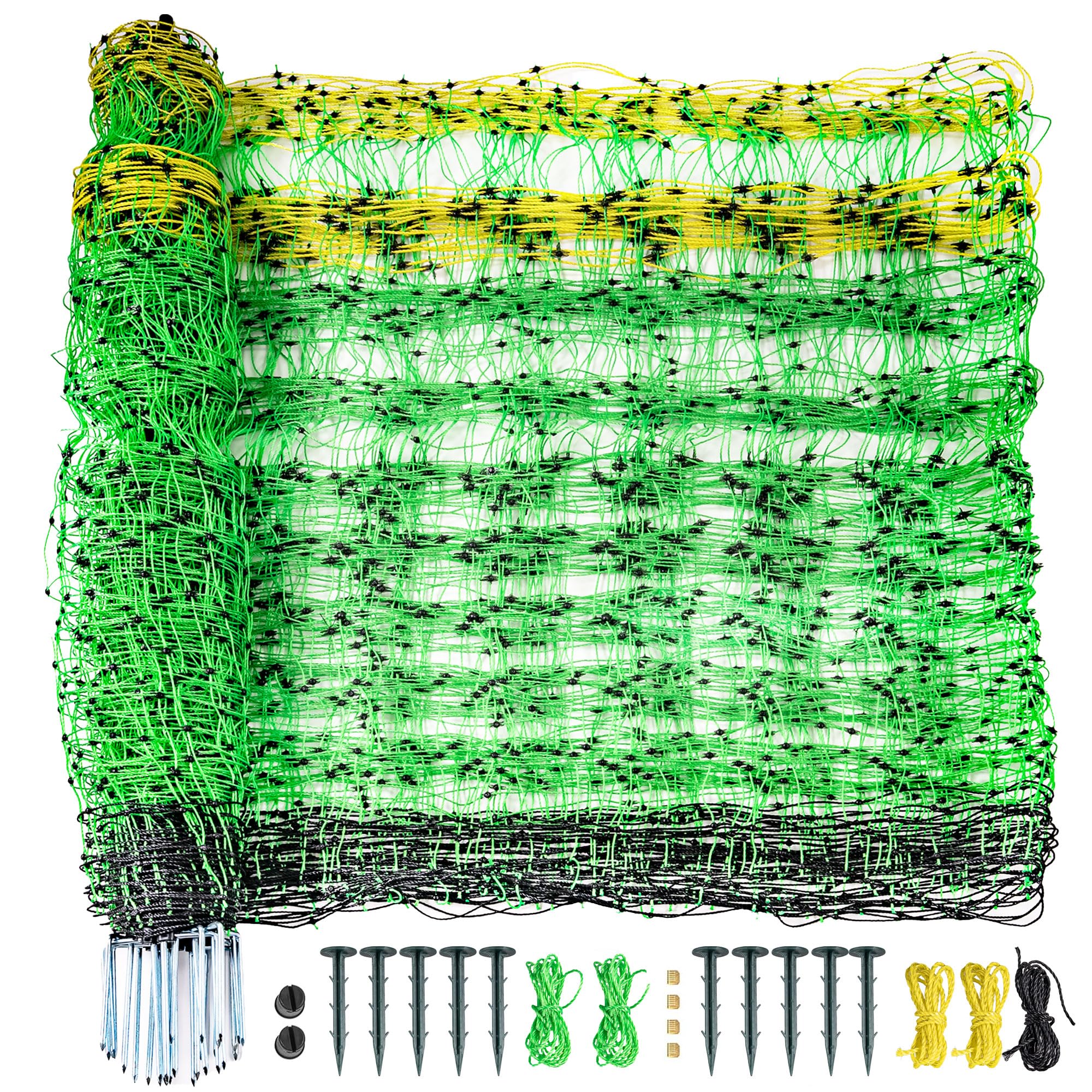 PPOLB front packaging showing portable electric netting benefits