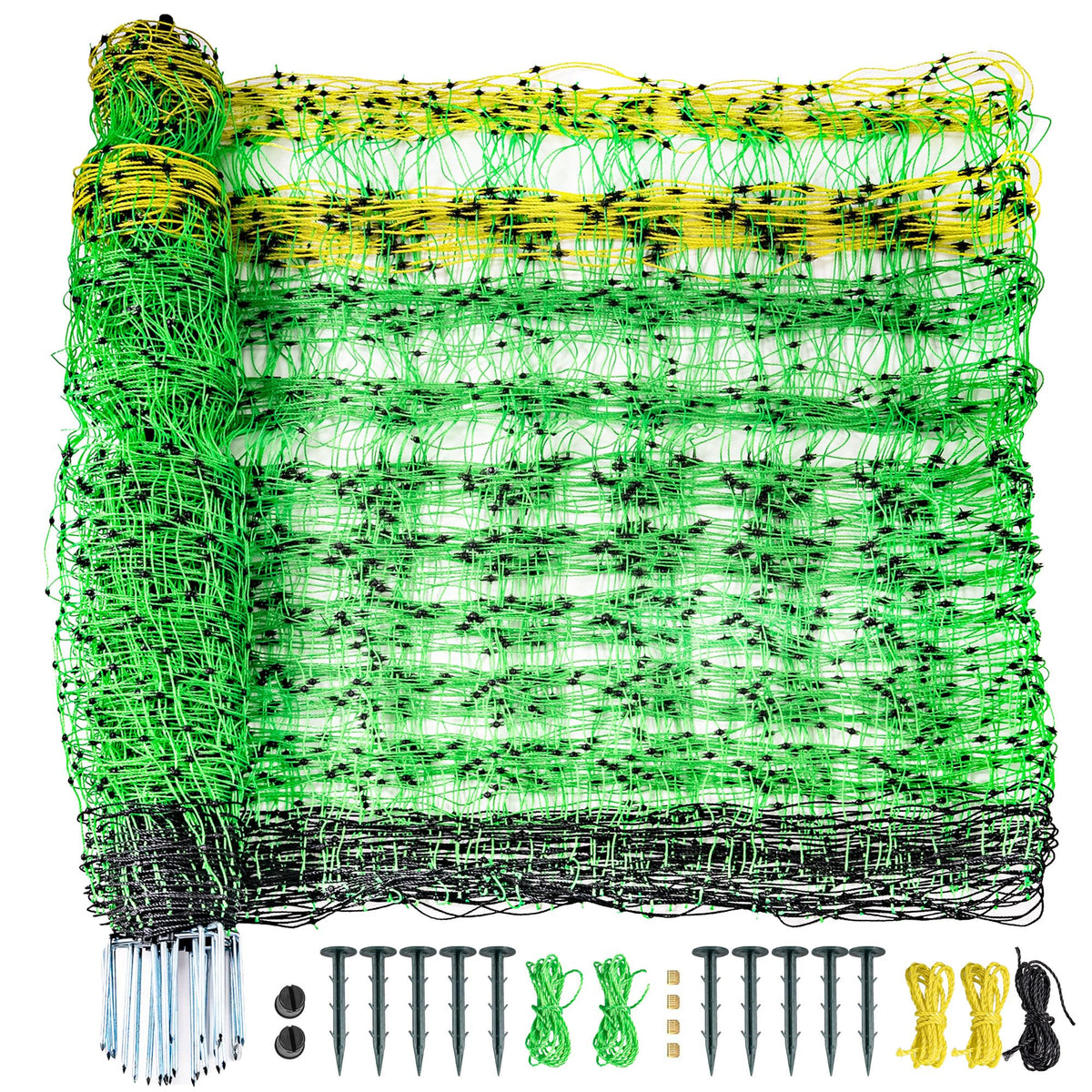 PPOLB front packaging showing portable electric netting benefits
