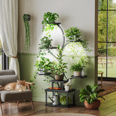 PRAISUN side profile highlighting curved-tube design and modern decorative appeal