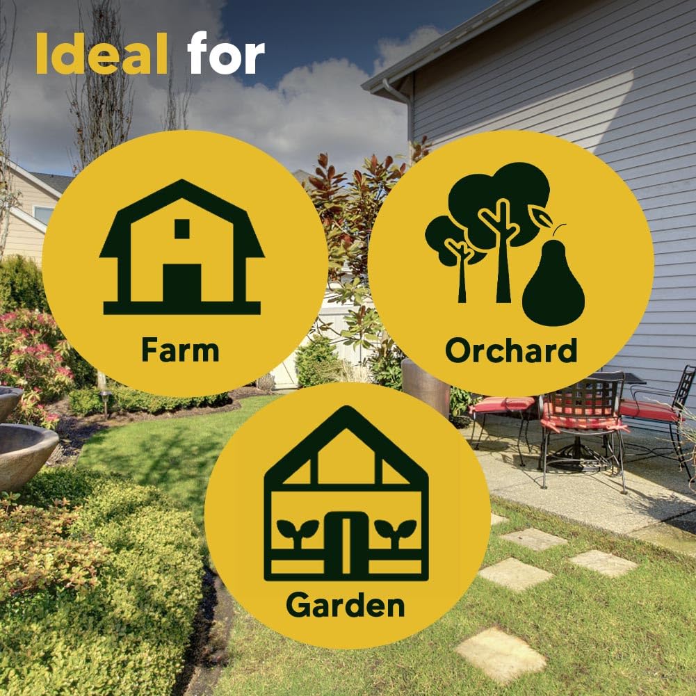PRBSOQ in garden lifestyle scene showing peaceful yard and plant protection