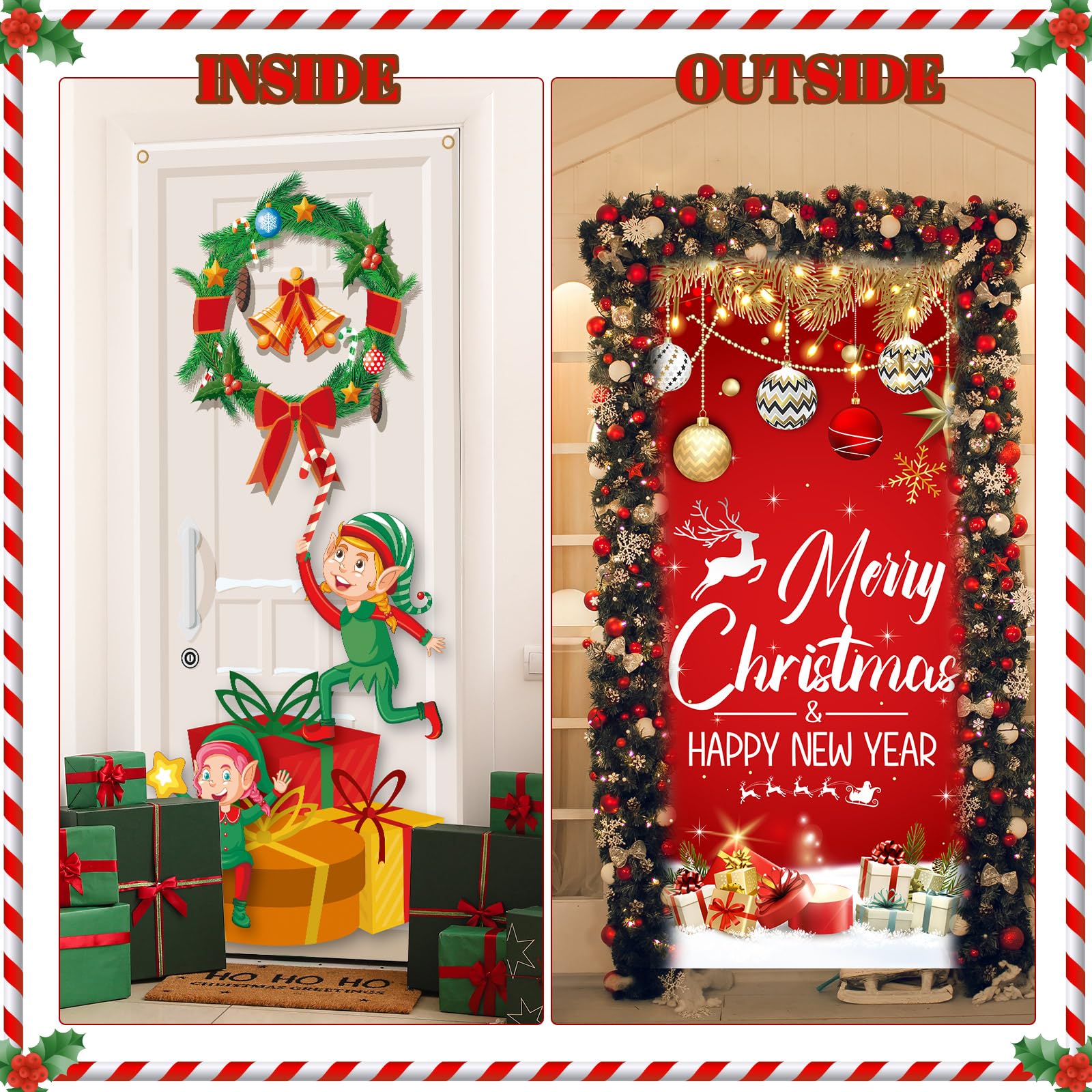 Preboun display of all 12 designs fanned for decorating variety