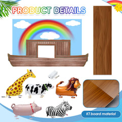 Preboun brown cardboard prop detail for added structure and portable support benefit
