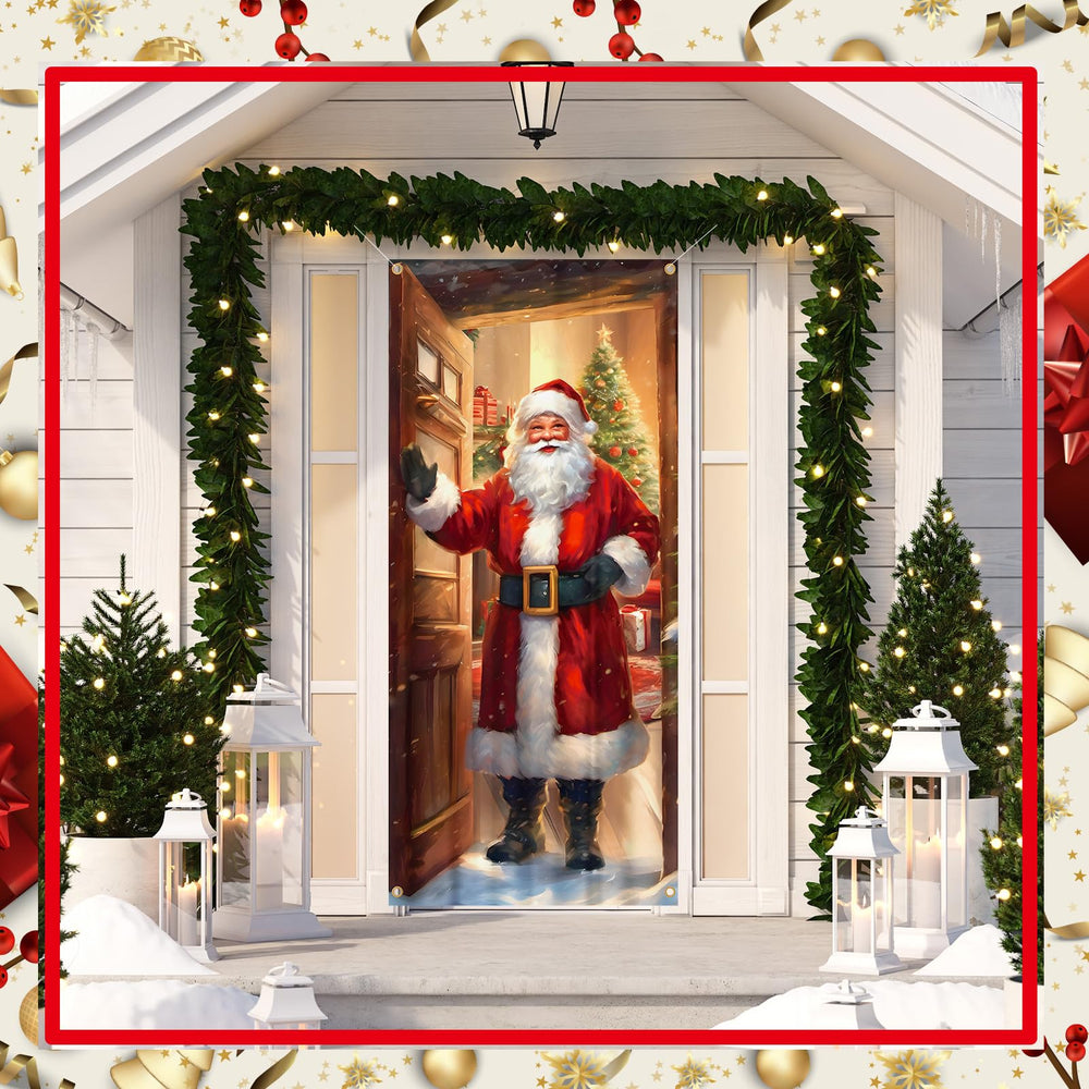 Preboun design variation showing six different holiday panels for flexible decor