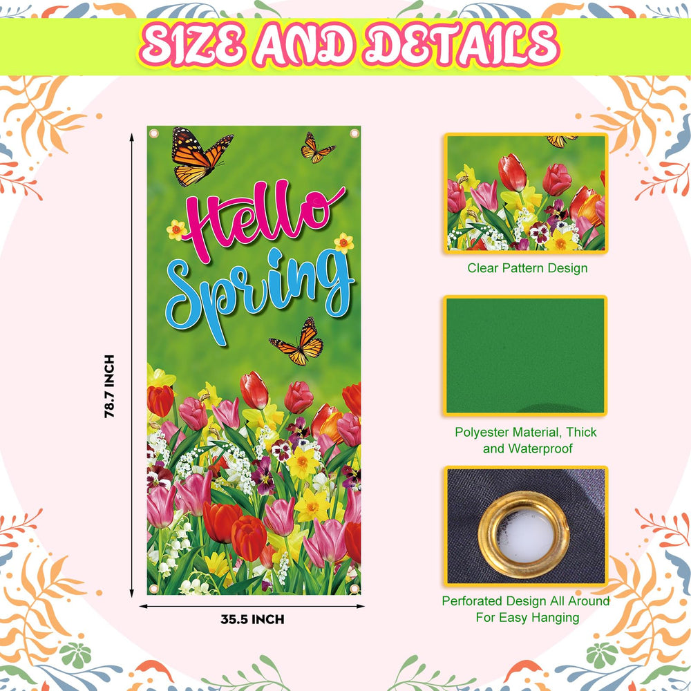 Preboun cover next to tape measure illustrating 78x35 inch size