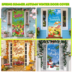 Preboun Valentine's Day design displayed on door creating warm welcome